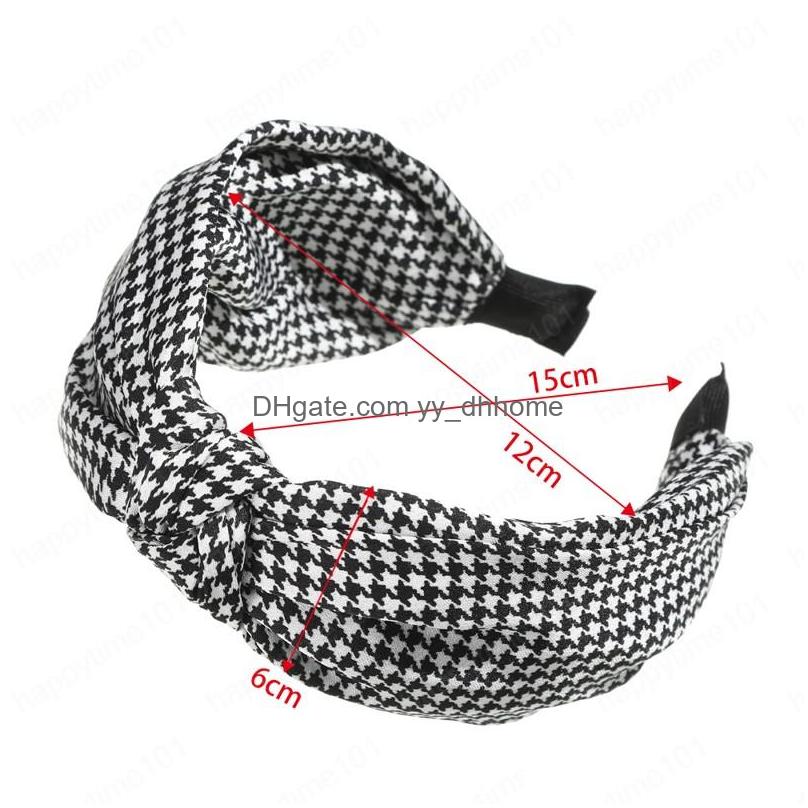 Headbands Fabric Knotted Widebrimmed Headband Hairbands Bezel Hair Hoop Women Fashion Plaid Headbands Accessories Drop Delivery Jewe Dhuob
Headbands Fabric Knotted Widebrimmed Headband Hairbands Bezel Hair Hoop Women Fashion Plaid Headbands Accessories Drop Delivery Jewe Dhuob
