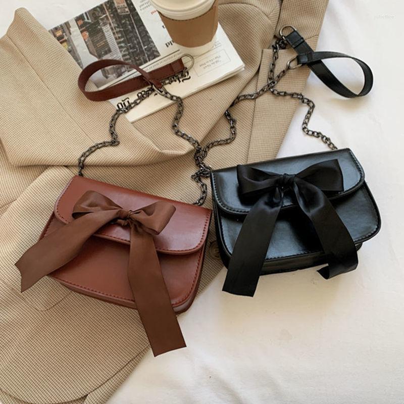 Evening Bags Female Chain Tote Messenger Bag Flap Bowknot Women's Shoulder Retro PU Leather Crossbody Designer Handbag, Black
Evening Bags Female Chain Tote Messenger Bag Flap Bowknot Women's Shoulder Retro PU Leather Crossbody Designer Handbag, Black