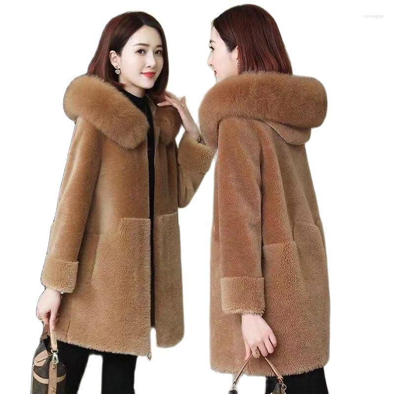 Women' Fur 2022 Winter Faux Coat Women Parka Jacket Long Warm Hoodies Loose Lamb Wool Hairy Outwear, Color a1
Women' Fur 2022 Winter Faux Coat Women Parka Jacket Long Warm Hoodies Loose Lamb Wool Hairy Outwear, Color a1