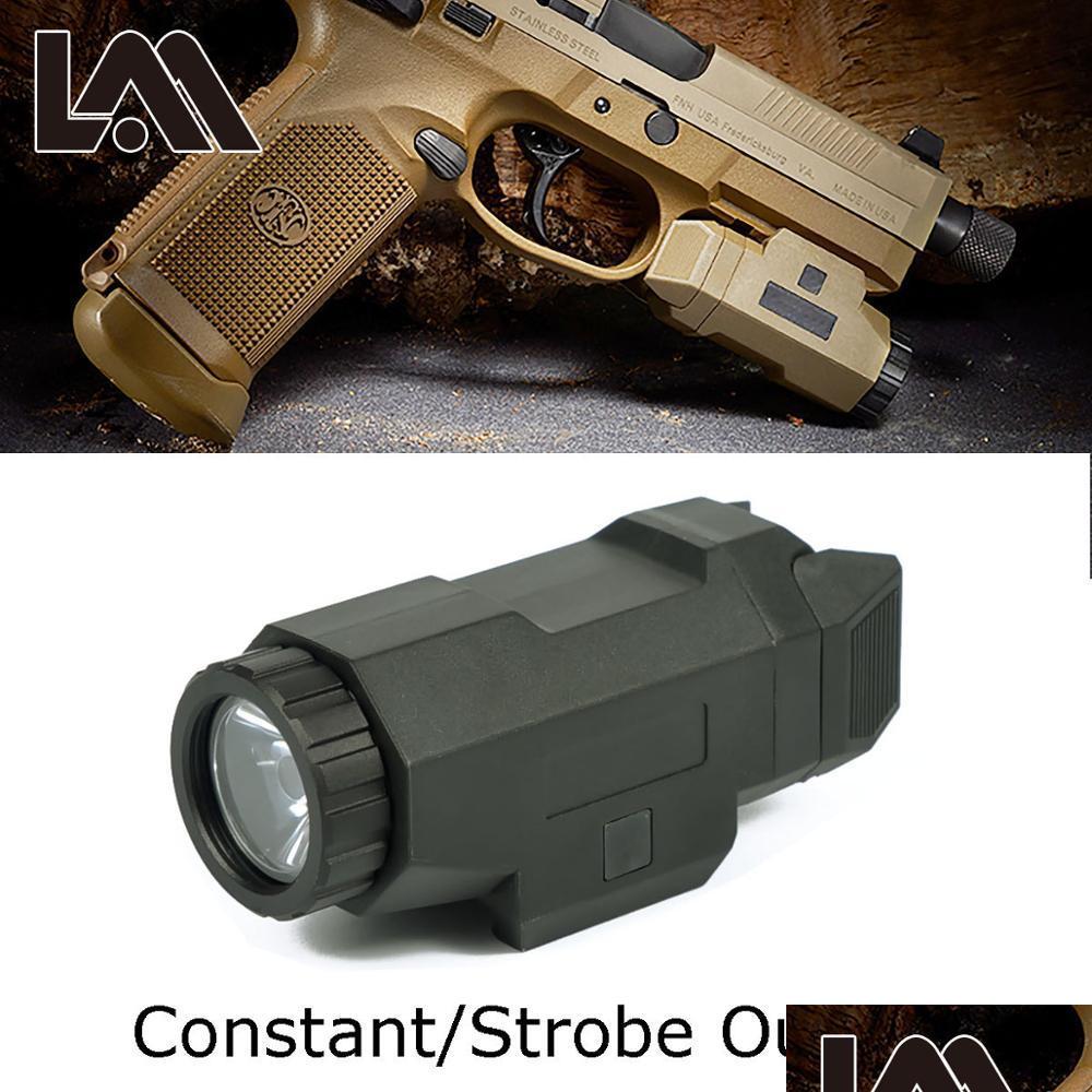 Flashlights Tactical Scout Light Compact Apl Strobe Flashlight For 20Mm Picatinny Rail Drop Delivery Gear Accessories Dhfxy, Black
Flashlights Tactical Scout Light Compact Apl Strobe Flashlight For 20Mm Picatinny Rail Drop Delivery Gear Accessories Dhfxy, Black