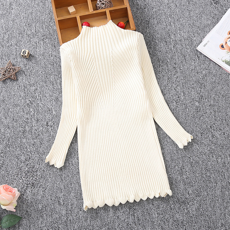 Pullover Kids Girls Knitted Sweater Spring Autumn Winter Baby turtleneck long for Teen Girl wear warm Clothing 2 4 8 10 12 13Year 221128, White
Pullover Kids Girls Knitted Sweater Spring Autumn Winter Baby turtleneck long for Teen Girl wear warm Clothing 2 4 8 10 12 13Year 221128, White