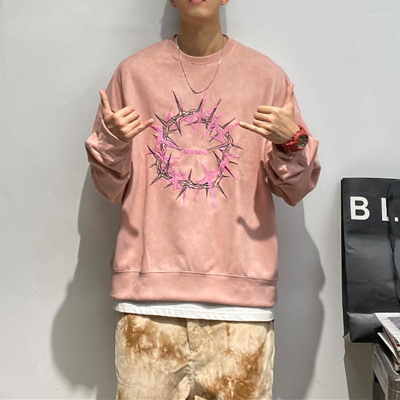 Men's Hoodies Spring Autumn Fashion Streetwear Thorns Embroidery Casual Sweatshirts Harajuku Loose Coats Oversized Pullover Men Clothing, Gray
Men's Hoodies Spring Autumn Fashion Streetwear Thorns Embroidery Casual Sweatshirts Harajuku Loose Coats Oversized Pullover Men Clothing, Gray
