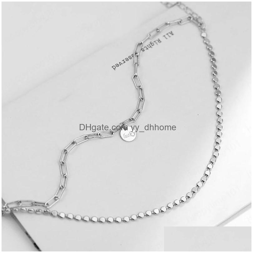 Charm Bracelets Vintage Lucky Round Bracelet 2021 Double Layer Bracelets Simple Fashion Elegant Gift Women Drop Delivery Jewelry Dh7Sz
Charm Bracelets Vintage Lucky Round Bracelet 2021 Double Layer Bracelets Simple Fashion Elegant Gift Women Drop Delivery Jewelry Dh7Sz