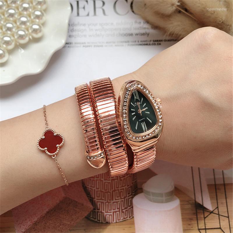 Wristwatches Personalized Creative Snake Watches For Women Softer Thinner Infinity Adjustable Bangle Watch Summer Icons Crystals Wrist, Old full gold
Wristwatches Personalized Creative Snake Watches For Women Softer Thinner Infinity Adjustable Bangle Watch Summer Icons Crystals Wrist, Old full gold