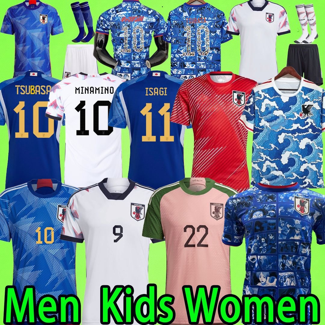 XXXL 4XL Japan 2022 Soccer Jersey ISAGI ATOM TSUBASA MINAMINO ASANO DOAN MAEDA KUBO WOMEN MEN KIDS KIT 2023 Japanese uniforms 22 23 Football Shirt Fans Player version, 2021 kids kit
XXXL 4XL Japan 2022 Soccer Jersey ISAGI ATOM TSUBASA MINAMINO ASANO DOAN MAEDA KUBO WOMEN MEN KIDS KIT 2023 Japanese uniforms 22 23 Football Shirt Fans Player version, 2021 kids kit
