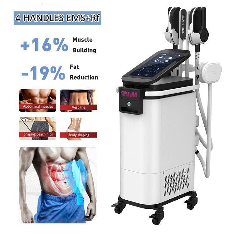 Painless non invasiveness body shaping slimming ems build muscle fat melting