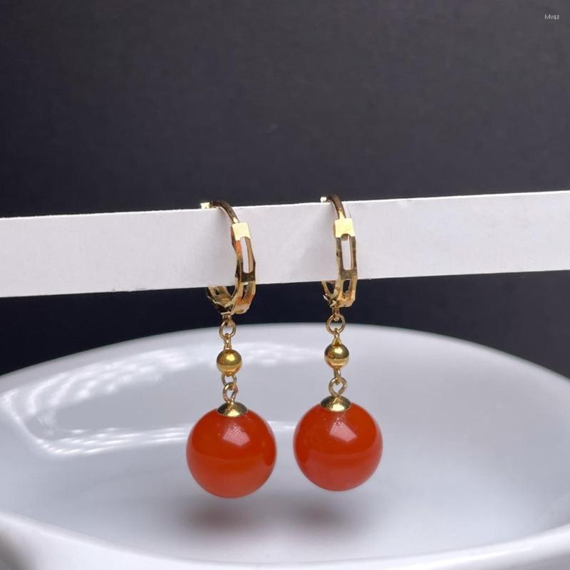 Stud Earrings Shilovem 18K Yellow Gold Natural South Red Agate Fine Jewelry Cute Wedding Gift Plant Myme9-9.58855nh
Stud Earrings Shilovem 18K Yellow Gold Natural South Red Agate Fine Jewelry Cute Wedding Gift Plant Myme9-9.58855nh