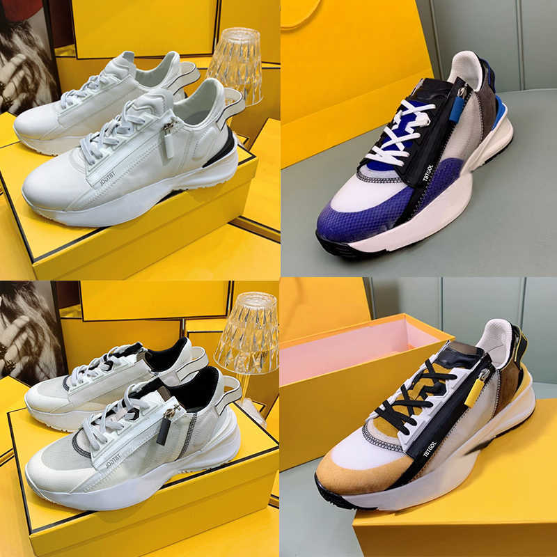 With Box Designer Men Women Flow Sneakers Shoes Nylon Runner Trainers Top Suede Leather Black White Sports Zipper Rubber Runner Outdoor Shoe NO259
With Box Designer Men Women Flow Sneakers Shoes Nylon Runner Trainers Top Suede Leather Black White Sports Zipper Rubber Runner Outdoor Shoe NO259