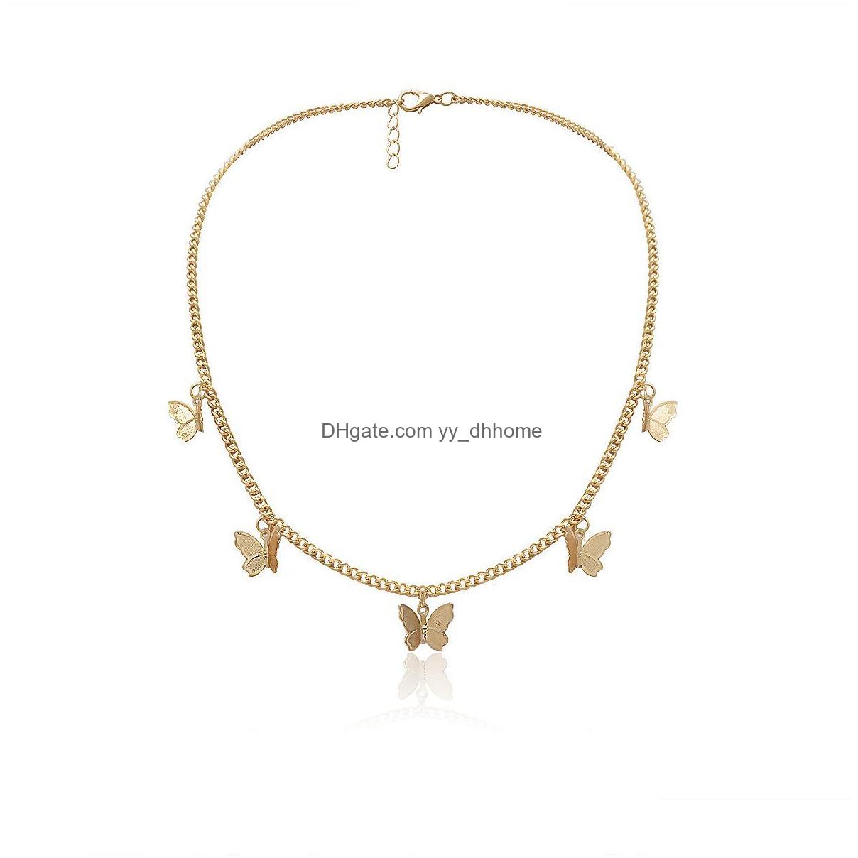 Headbands Butterfly Necklace Earrings Women Earings Gold Chains Girls Chokers Womens Pendant Necklaces Fashion Jewelry Gift Drop Del Dhugn
Headbands Butterfly Necklace Earrings Women Earings Gold Chains Girls Chokers Womens Pendant Necklaces Fashion Jewelry Gift Drop Del Dhugn