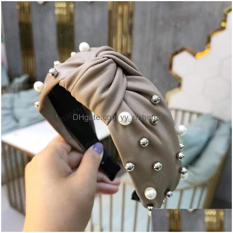 Headbands Leather Pu Pearl Knot Headband Cross Hairband Turban Adt Hair Accessories Drop Delivery Jewelry Hairjewelry Dhnje
Headbands Leather Pu Pearl Knot Headband Cross Hairband Turban Adt Hair Accessories Drop Delivery Jewelry Hairjewelry Dhnje
