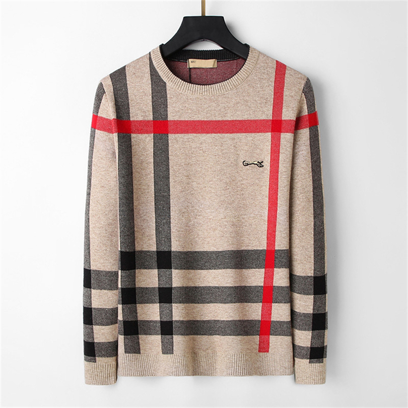 Designer Men's Sweaters high qualitys fashion Black Khaki crew neck pullover Printed pattern Elastic cuffs Keep warm in autumn and winter wholesale m xl xxl xxxl 03
Designer Men's Sweaters high qualitys fashion Black Khaki crew neck pullover Printed pattern Elastic cuffs Keep warm in autumn and winter wholesale m xl xxl xxxl 03