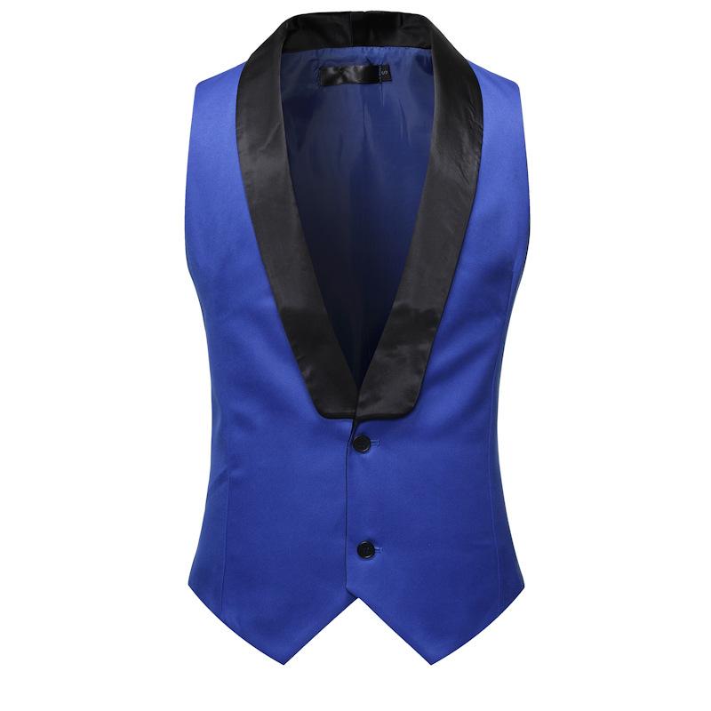 Men' Vests Royal Blue Shawl Lapel Suit Vest Men 2022 Brand Slim Fit Single Breasted Waistcoat Wedding Tuxedo Chaleco Hombre
Men' Vests Royal Blue Shawl Lapel Suit Vest Men 2022 Brand Slim Fit Single Breasted Waistcoat Wedding Tuxedo Chaleco Hombre