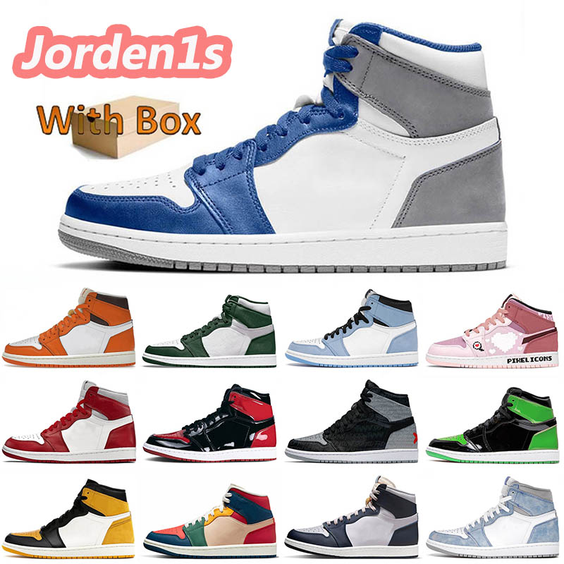 Mens 1 High Og 1S Basketball Shoes University Blue Patent Bred Heritage Brotherhood Gorge Green Dark Mocha Black White True Blue Unc Retro Men Women Sneakers, C3 hand crafted 40-47
Mens 1 High Og 1S Basketball Shoes University Blue Patent Bred Heritage Brotherhood Gorge Green Dark Mocha Black White True Blue Unc Retro Men Women Sneakers, C3 hand crafted 40-47