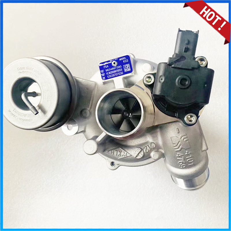 Brand New Turbo charger Turbocharger K03 9803779480 9807682180 For PEUGEOT 207 308 508 RCZ 1.6THP 16V Citroen C4 C5 1.6 16V
Brand New Turbo charger Turbocharger K03 9803779480 9807682180 For PEUGEOT 207 308 508 RCZ 1.6THP 16V Citroen C4 C5 1.6 16V