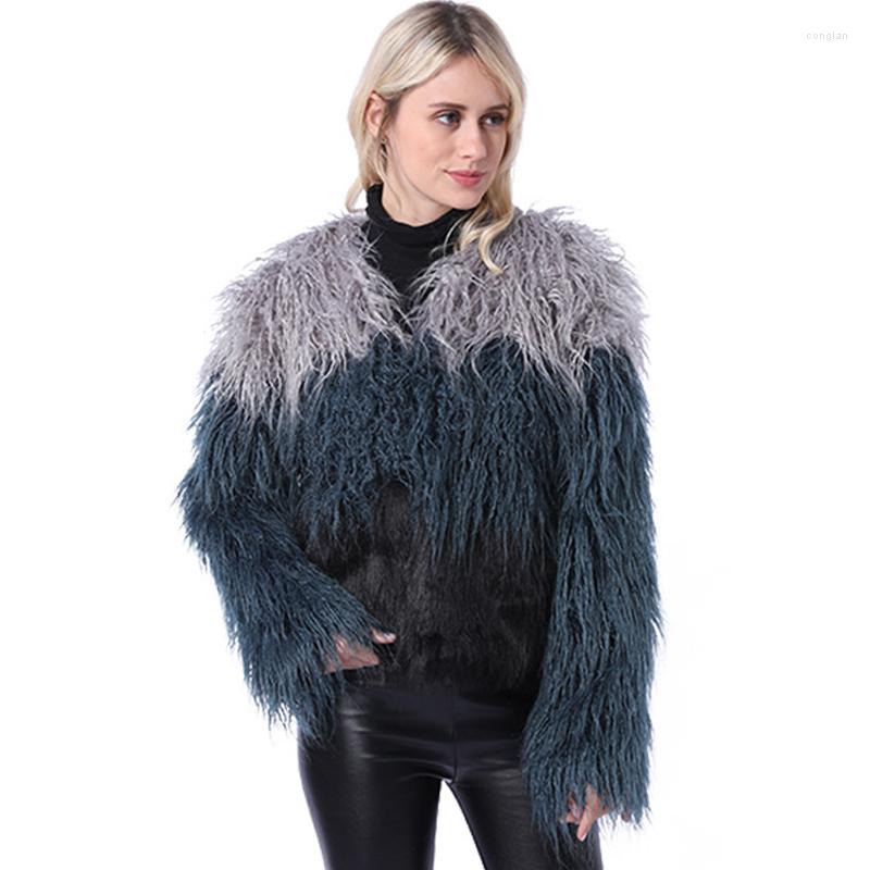 Women' Fur 2022 Winter Autumn Fashion Women Patchwork Faux Mink Coat Fall Woman 4xl Thick Warm Grey Coats Jacket, Grey patchwork
Women' Fur 2022 Winter Autumn Fashion Women Patchwork Faux Mink Coat Fall Woman 4xl Thick Warm Grey Coats Jacket, Grey patchwork