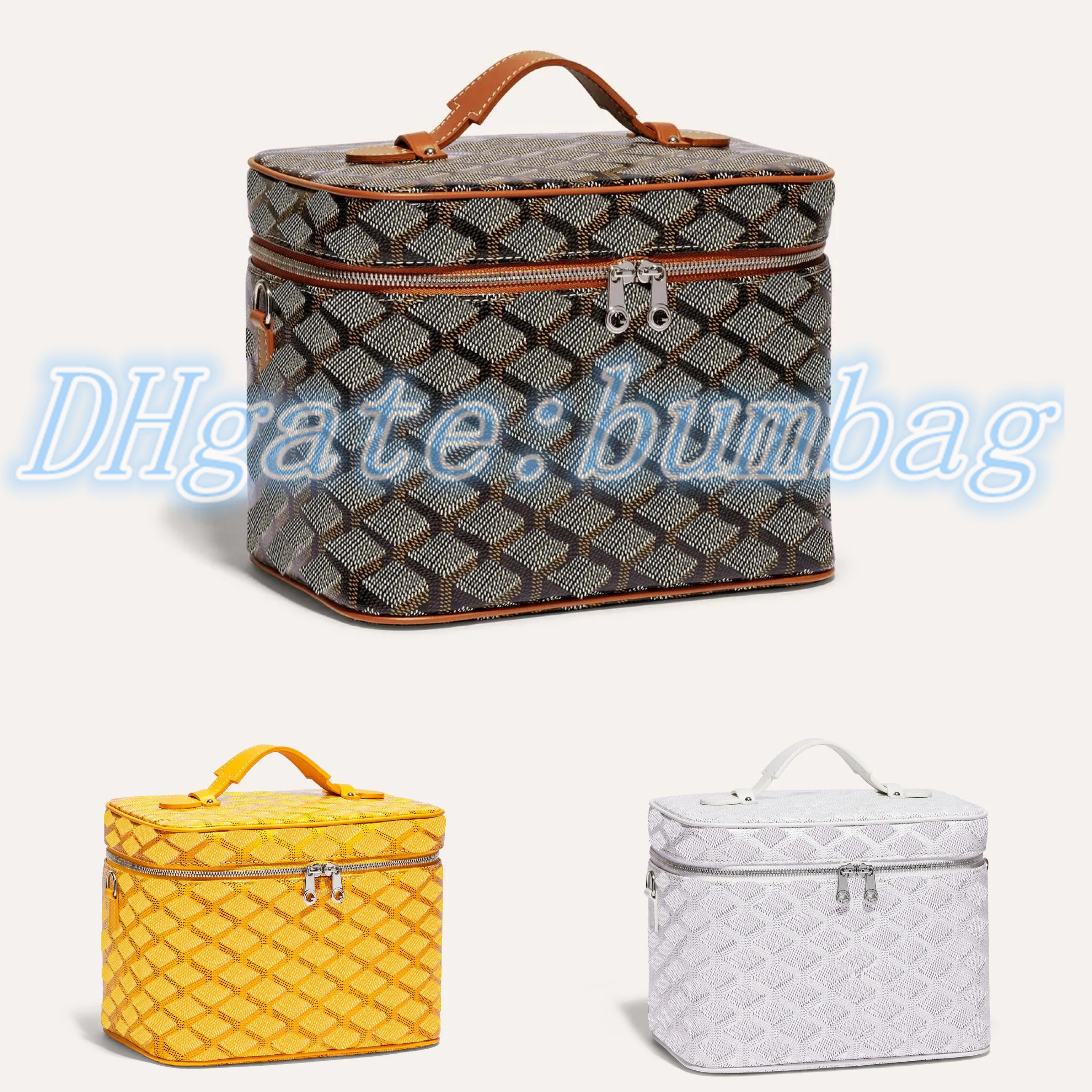 Top handle Goya Muse Vanity tote bag Luxury womens makeup Designer make up Cosmetic Cases mens toiletry handbag with shoulder strap CrossBody Genuine leather Bags, White
Top handle Goya Muse Vanity tote bag Luxury womens makeup Designer make up Cosmetic Cases mens toiletry handbag with shoulder strap CrossBody Genuine leather Bags, White