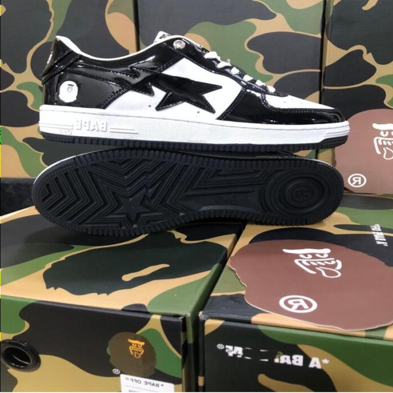 Mens Womens Bap estds abapese off Sneaker Camo Slipper Man Woman Nigo Bathing Apes Shoe Sneakers Black Patent Leather Green White Paste Mbnc, Box
Mens Womens Bap estds abapese off Sneaker Camo Slipper Man Woman Nigo Bathing Apes Shoe Sneakers Black Patent Leather Green White Paste Mbnc, Box