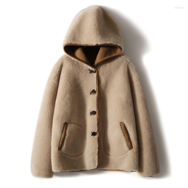Women' Fur Faux Coat High Quality Womens Artificial Wool Coats Hooded Thick Warm Elegant Loose Large Size 4XL Outwear For Women E646, Tuo
Women' Fur Faux Coat High Quality Womens Artificial Wool Coats Hooded Thick Warm Elegant Loose Large Size 4XL Outwear For Women E646, Tuo