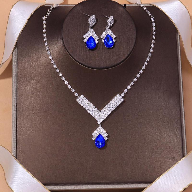 Necklace Earrings Set Stonefans Geometry Chain Crystal And For Women Luxury Rhinestone Choker Bridal Jewelry Wedding Gift, Picture shown
Necklace Earrings Set Stonefans Geometry Chain Crystal And For Women Luxury Rhinestone Choker Bridal Jewelry Wedding Gift, Picture shown