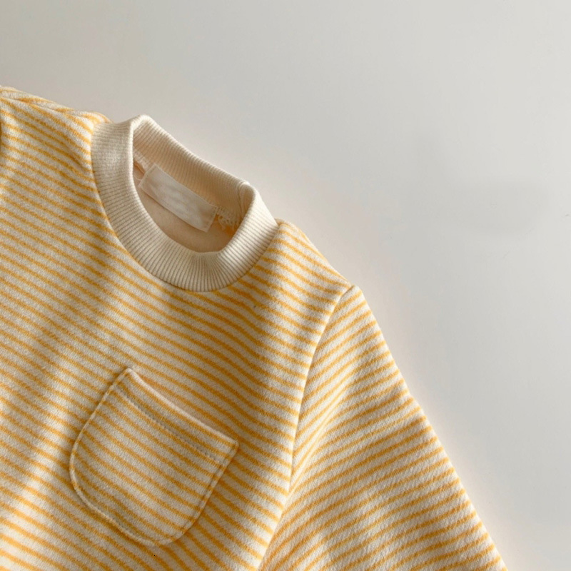 Rompers MILANCEL spring baby clothes striped infant girls boys jumpsuits simple style playsuit 221125