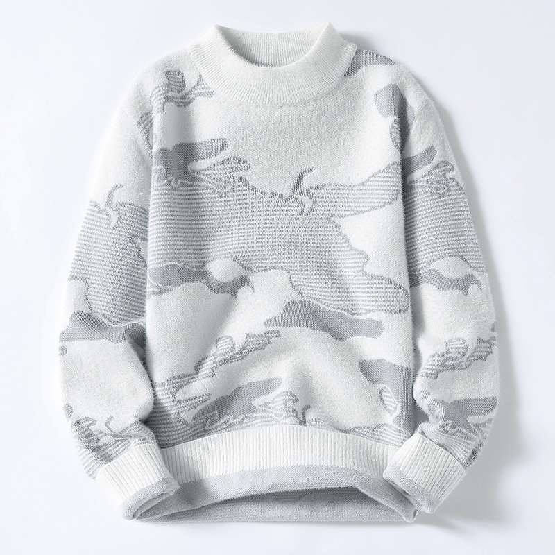 Men's Sweaters Autumn Winter Men's Fashion Casual Slim Fit High Quality Sweater Men's Plus Velvet Thick Warm Large Size Sweater MY22 221128, White
Men's Sweaters Autumn Winter Men's Fashion Casual Slim Fit High Quality Sweater Men's Plus Velvet Thick Warm Large Size Sweater MY22 221128, White