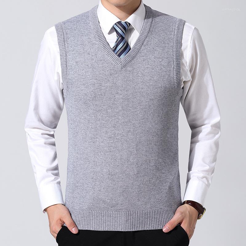 Men's Sweaters 2022 Men Knitting Sweater Vest Solid Color Cashmere Sleeveless Pullover V-Neck Slim Knitted Waistcoat, Black
Men's Sweaters 2022 Men Knitting Sweater Vest Solid Color Cashmere Sleeveless Pullover V-Neck Slim Knitted Waistcoat, Black