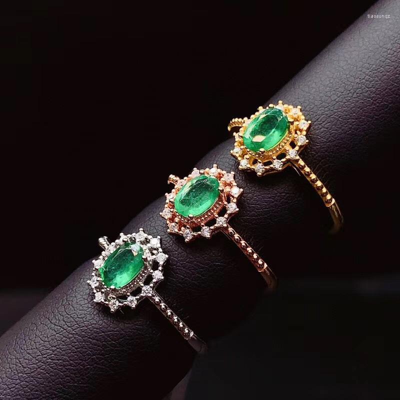 Cluster Rings Arrival Natural Real Emerald Ring 925 Sterling Silver Fine Jewelry For Men Or Women
Cluster Rings Arrival Natural Real Emerald Ring 925 Sterling Silver Fine Jewelry For Men Or Women