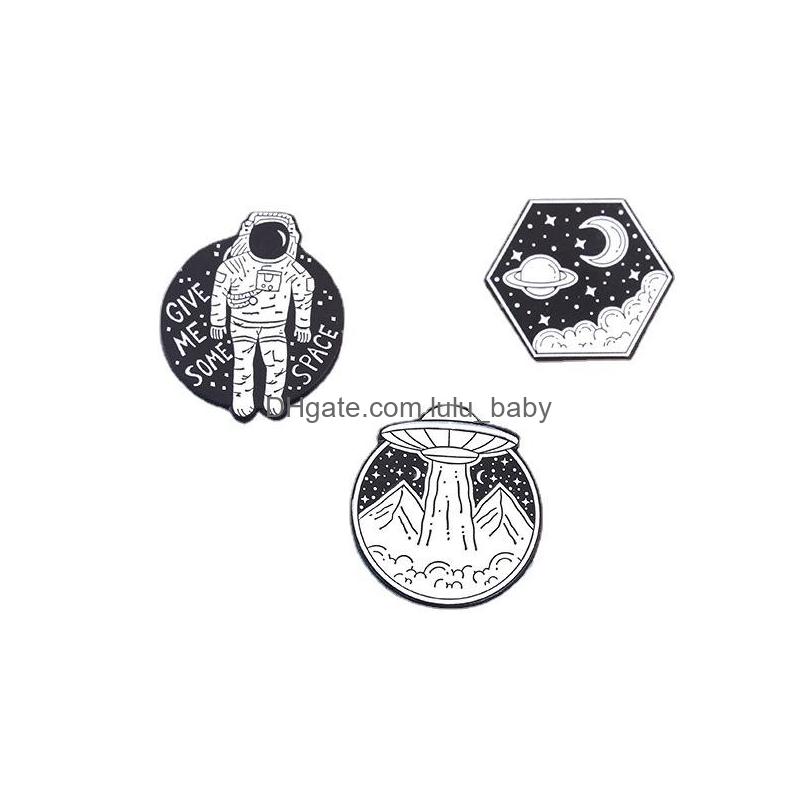 Pins Brooches Personality Cartoon Space Astronaut Brooches 3Pcs Set Funny Enamel Paint Badges For Children Alloy Pin Shirt Jewelry Dhxpg
Pins Brooches Personality Cartoon Space Astronaut Brooches 3Pcs Set Funny Enamel Paint Badges For Children Alloy Pin Shirt Jewelry Dhxpg