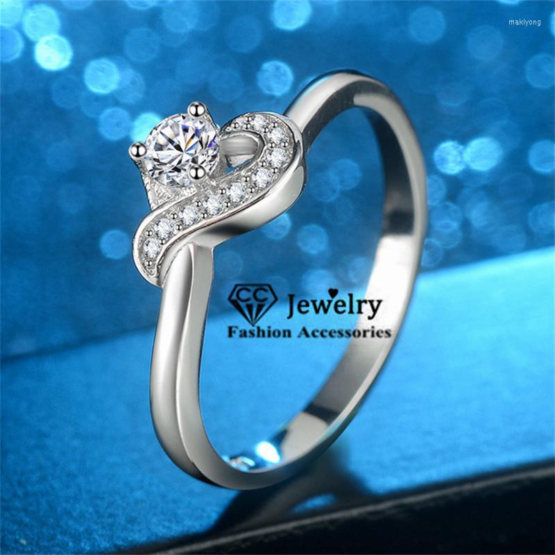 Wedding Rings Jewelry Ring Engagement Party Accessories For Women Love Heart Shape Shine Cubic Zirconia Stone Bijoux 3283
Wedding Rings Jewelry Ring Engagement Party Accessories For Women Love Heart Shape Shine Cubic Zirconia Stone Bijoux 3283