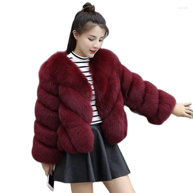 Women' Fur 2022 Womens XXL Size Fashions Winter Warm Furry Women Tops Artificial Coat Overcoat Female Ladies Faux Jacket
Women' Fur 2022 Womens XXL Size Fashions Winter Warm Furry Women Tops Artificial Coat Overcoat Female Ladies Faux Jacket