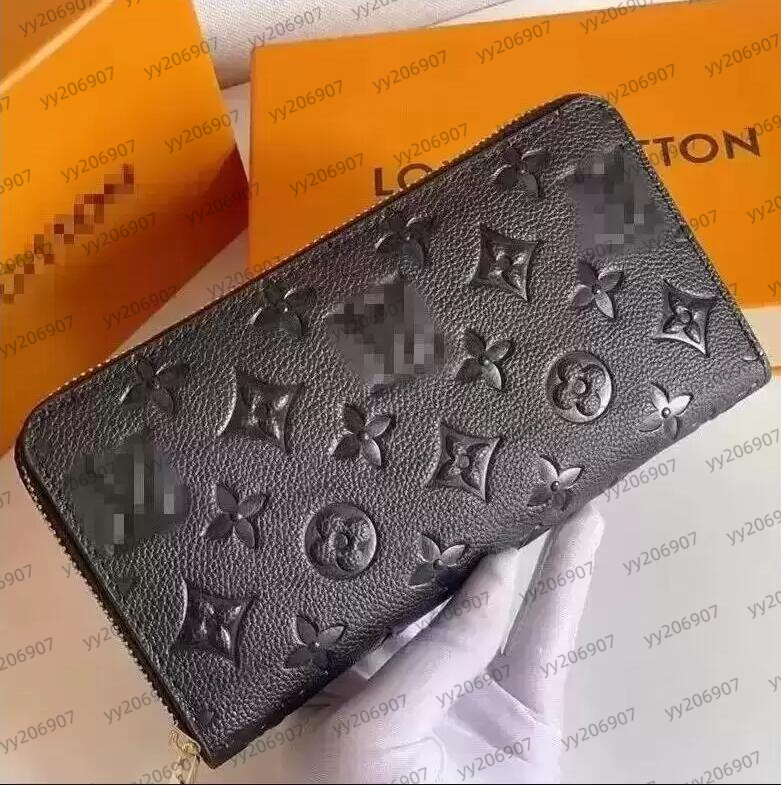 Fashion Women Wallet Embossed Flowers Leather Men Wallet Single Zipper Wallets Lady Ladies Long Classical Purse Bag with box Louiseitys card Viutonity 60017, Customize
Fashion Women Wallet Embossed Flowers Leather Men Wallet Single Zipper Wallets Lady Ladies Long Classical Purse Bag with box Louiseitys card Viutonity 60017, Customize