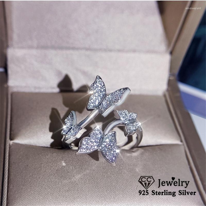 Necklace Earrings Set Opening Lady's Ring Butterfly Zircon Elegant Proposal Rings For Women Party Accessories Wedding 3148, Picture shown
Necklace Earrings Set Opening Lady's Ring Butterfly Zircon Elegant Proposal Rings For Women Party Accessories Wedding 3148, Picture shown