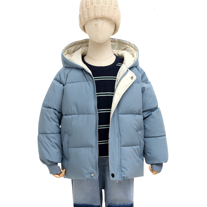 Down Coat Kids Toddler Boys Winter Parkas Jackets For Children Outerwear Clothing Cotton velvet Baby Girl Hoodies Clothes 221125