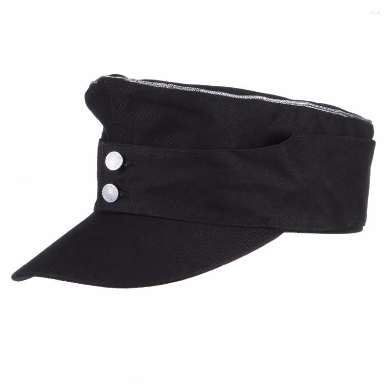 Berets WWII GERMAN EM ELITE OFFICER SUMMER PANZER M43 FIELD COTTON CAP Hat In Size, Black
Berets WWII GERMAN EM ELITE OFFICER SUMMER PANZER M43 FIELD COTTON CAP Hat In Size, Black