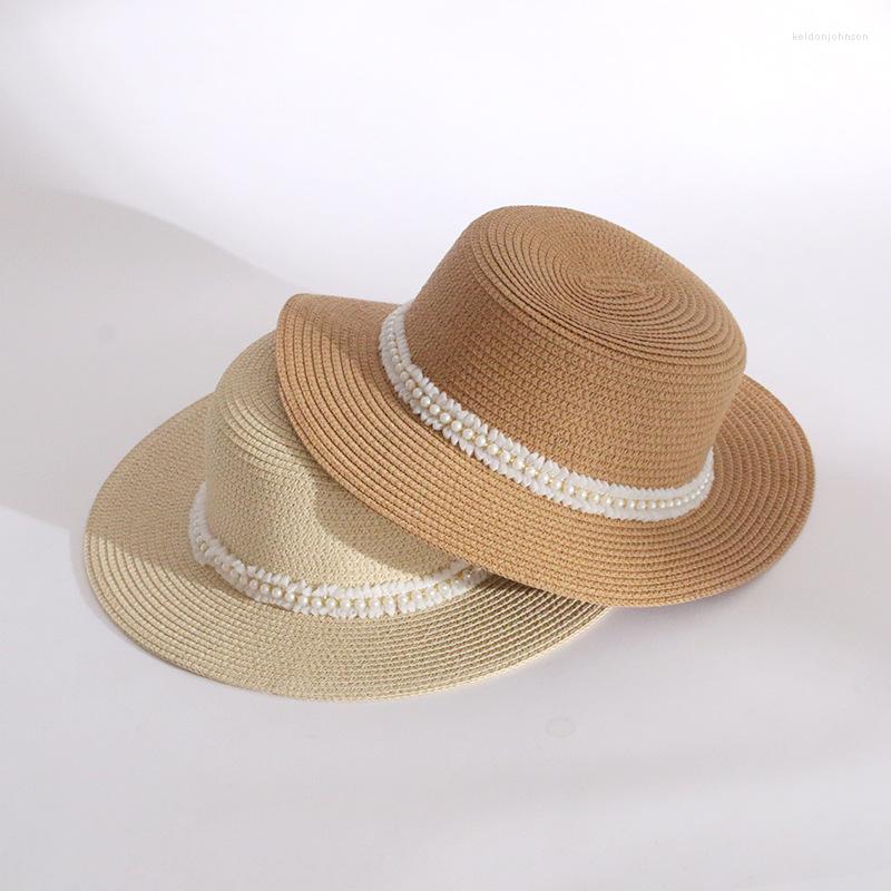 Wide Brim Hats 2022 British Style Retro Flat Top Straw Hat Boater Beach Women's Summer Fedora Panama Travel Anti-UV Sun Cap, White
Wide Brim Hats 2022 British Style Retro Flat Top Straw Hat Boater Beach Women's Summer Fedora Panama Travel Anti-UV Sun Cap, White