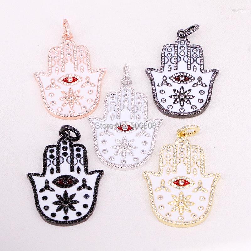 Pendant Necklaces 6PCS ZYZ-P5615 Fashion Jewelry Enamel Mix Color Hamsa Hand CZ Micro Pave Pendants & Copper Crystal Zirconia Fatima
Pendant Necklaces 6PCS ZYZ-P5615 Fashion Jewelry Enamel Mix Color Hamsa Hand CZ Micro Pave Pendants & Copper Crystal Zirconia Fatima