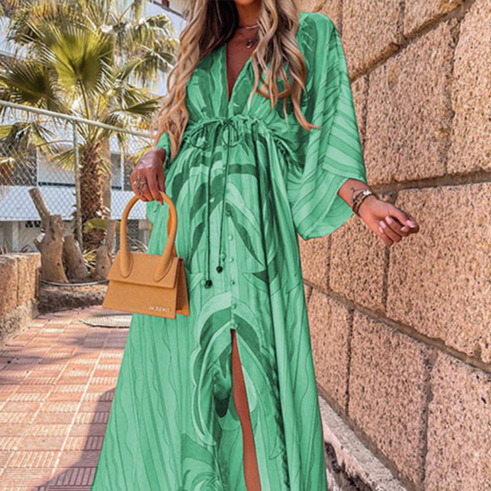 Casual Dresses Bikini Cover Ups Boho Print for Women Summer Bohemian Beach Sundress Sexy Floral Tunic Long Dress Feminino 221126, Orange
Casual Dresses Bikini Cover Ups Boho Print for Women Summer Bohemian Beach Sundress Sexy Floral Tunic Long Dress Feminino 221126, Orange