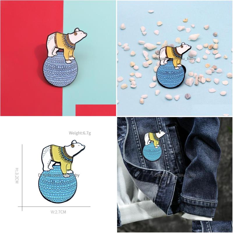 Pins Brooches Cute Polar Bear Brooch Acrobat Cartoon Animal Enamel Pin For Boys Wholesale Metal Badges Jewelry Small Fashion Clothe Dhqbv
Pins Brooches Cute Polar Bear Brooch Acrobat Cartoon Animal Enamel Pin For Boys Wholesale Metal Badges Jewelry Small Fashion Clothe Dhqbv