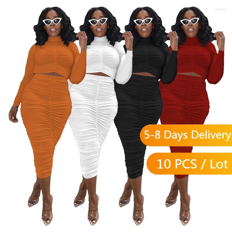 Work Dresses Wholesale Items Autumn Ruched Two Piece Set Women Streetwear Long Sleeve Crop Top And Midi Skirt Party Elegant 2, Black
Work Dresses Wholesale Items Autumn Ruched Two Piece Set Women Streetwear Long Sleeve Crop Top And Midi Skirt Party Elegant 2, Black