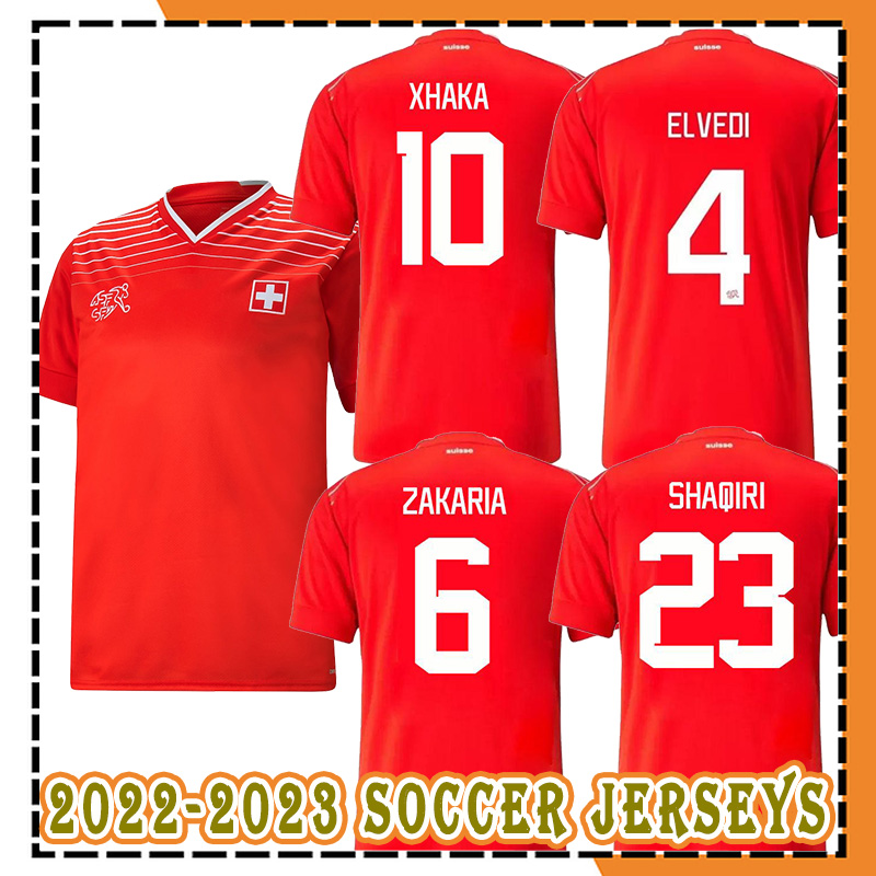 2022 Switzerland Soccer Jersey national team KOEHN RODRIGUEZ COEMERT SCHAER ZAKARIA FREULER FASSNACHT VARGAS home away football Shirt uniforms, Men jersey(rui shi)
2022 Switzerland Soccer Jersey national team KOEHN RODRIGUEZ COEMERT SCHAER ZAKARIA FREULER FASSNACHT VARGAS home away football Shirt uniforms, Men jersey(rui shi)