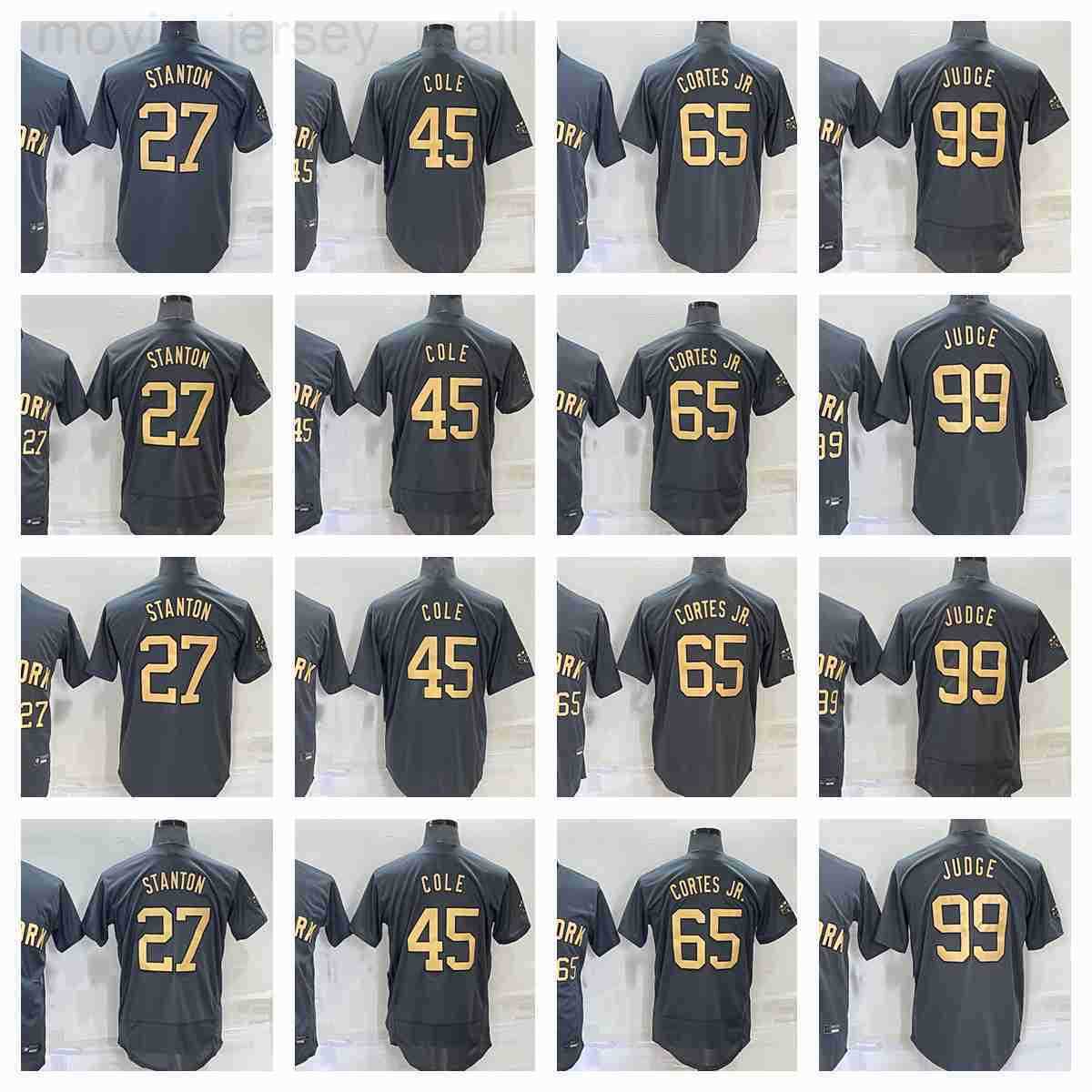 2022 All-Star Baseball Jersey 27 Giancarlo Stanton 45 Gerrit Cole 99 Aaron Judge 65 Nestor Cortes Stitched Jerseys, Same as picture
2022 All-Star Baseball Jersey 27 Giancarlo Stanton 45 Gerrit Cole 99 Aaron Judge 65 Nestor Cortes Stitched Jerseys, Same as picture