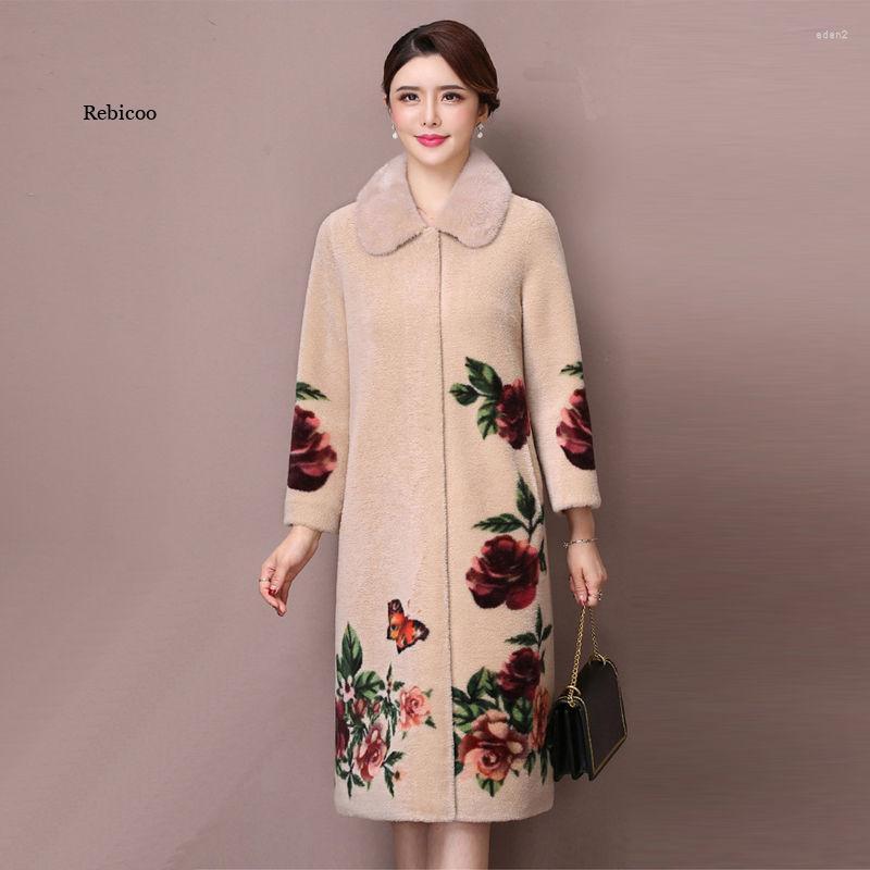 Women's Fur Women Winter Long Faux Mink Coat Jacket Female Casual Warm Loose Overcoats With Fake Collar, Beige
Women's Fur Women Winter Long Faux Mink Coat Jacket Female Casual Warm Loose Overcoats With Fake Collar, Beige