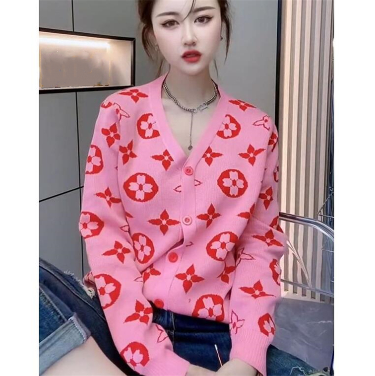 New Women's Sweaters Women Spring Autumn Casual Woman Pullover designer Sweater, Pink
New Women's Sweaters Women Spring Autumn Casual Woman Pullover designer Sweater, Pink