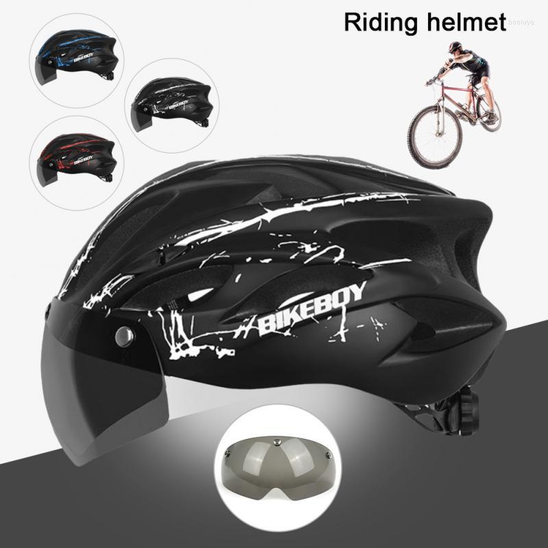Motorcycle Helmets Men Women Cycling Helmet With Rearlight Sports Bicycle Road Bike Mountain Goggles & Visor
Motorcycle Helmets Men Women Cycling Helmet With Rearlight Sports Bicycle Road Bike Mountain Goggles & Visor
