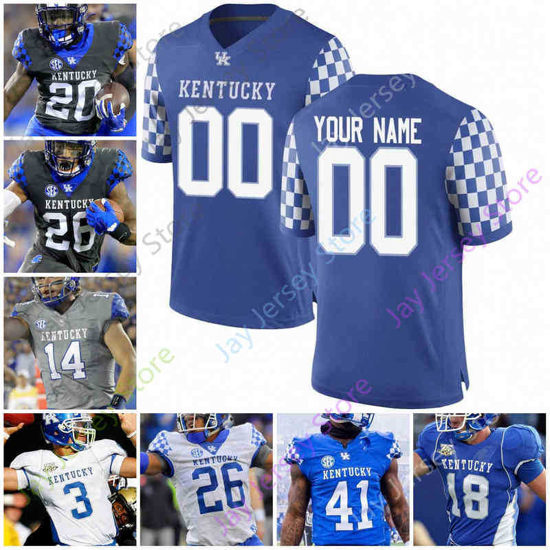 University jerseys Cutsom Kentucky Wildcats Football Jersey NCAA College Lynn Bowden Benjamin Snell Josh Allen Akeem Hayes, White i
University jerseys Cutsom Kentucky Wildcats Football Jersey NCAA College Lynn Bowden Benjamin Snell Josh Allen Akeem Hayes, White i