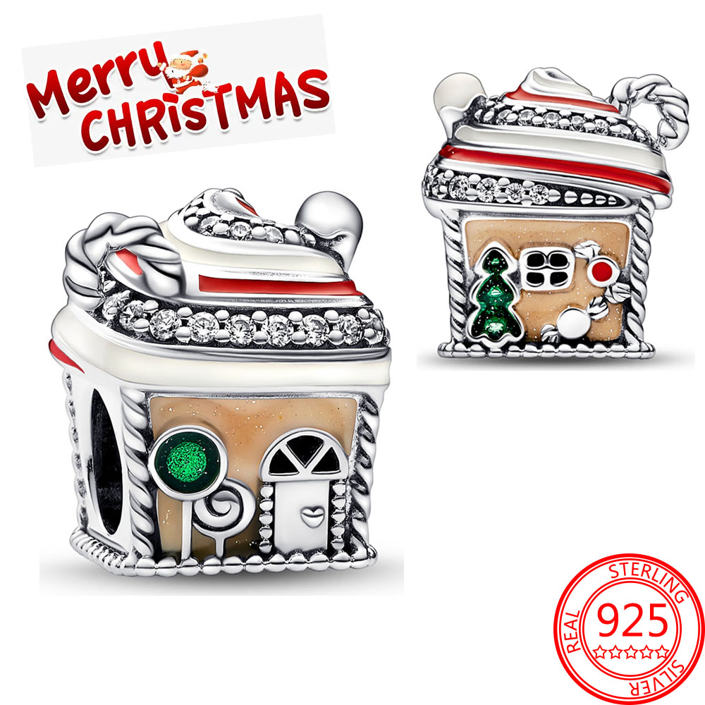 New Popular 925 Sterling Silver Winter Ice And Snow Drops Are Suitable For Charm Bracelet Jewelry Christmas Gifts