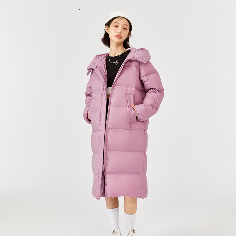 Women s Vests SEMIR Down Jacket Women Long Hooded Warmth Winter Loose Thick Black Waterproof Clothes 221125
Women s Vests SEMIR Down Jacket Women Long Hooded Warmth Winter Loose Thick Black Waterproof Clothes 221125