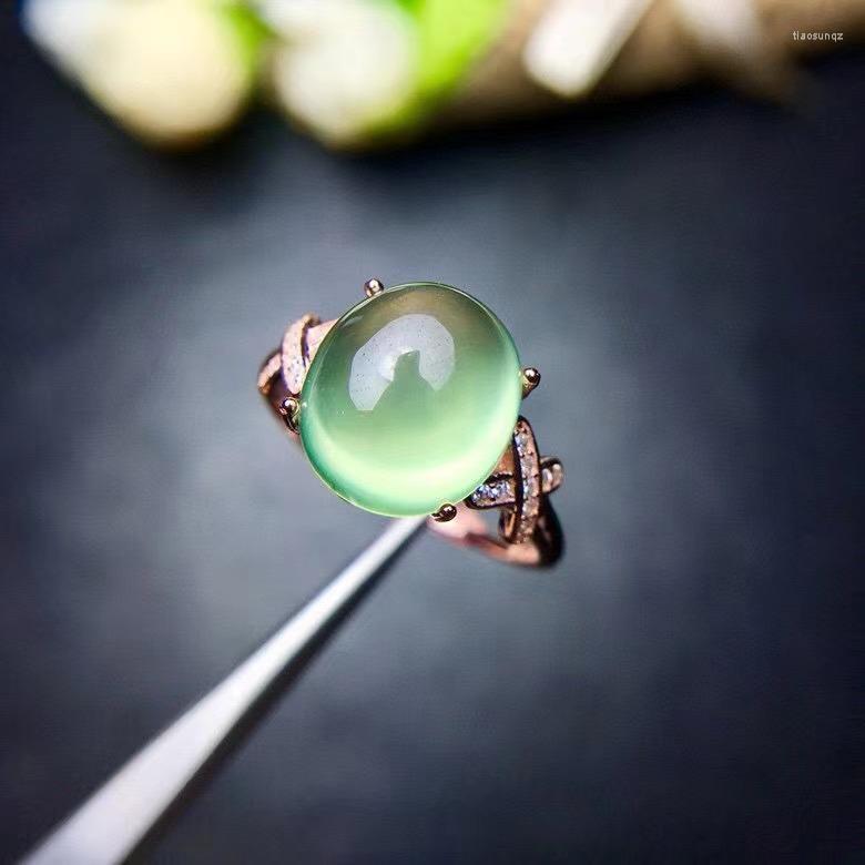 Cluster Rings Design Natural And Real Prehnite Ring 925 Sterling Silver Fine Jewelry
Cluster Rings Design Natural And Real Prehnite Ring 925 Sterling Silver Fine Jewelry