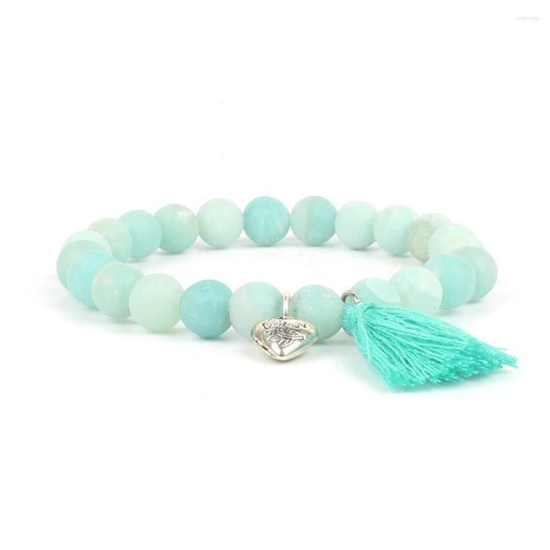 Strand 8 MM Natural Amazonium High-quality Beaded Stone Ethnic Fashion Bracelet Tassel Pendant
Strand 8 MM Natural Amazonium High-quality Beaded Stone Ethnic Fashion Bracelet Tassel Pendant