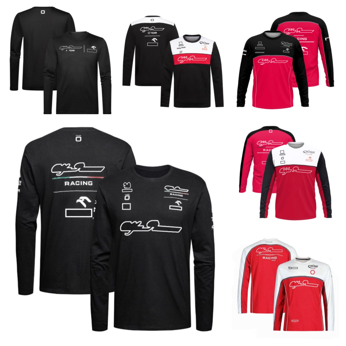 F1 T-shirt New Long Sleeve Fan Shirt Formula One Team Racing Suit Plus Size Custom Men's Wear
F1 T-shirt New Long Sleeve Fan Shirt Formula One Team Racing Suit Plus Size Custom Men's Wear